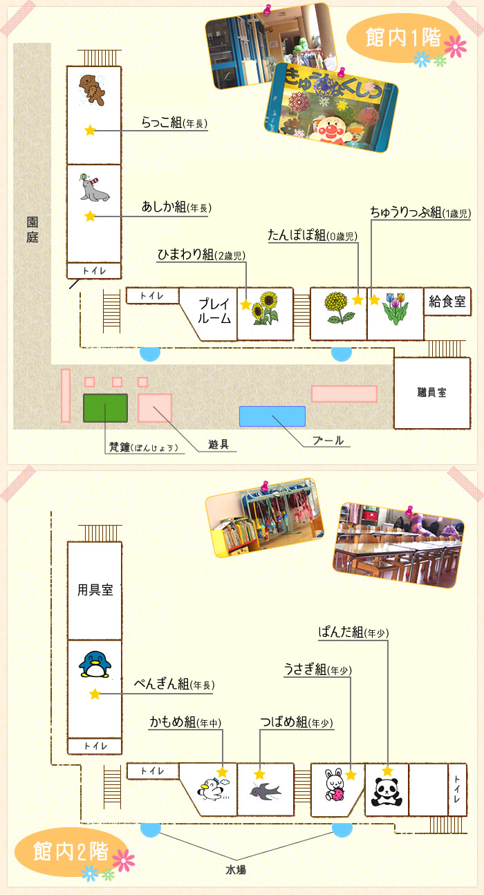 園内地図イラスト